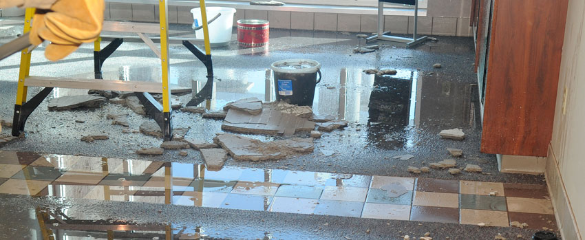 What to do when a pipe bursts in your house